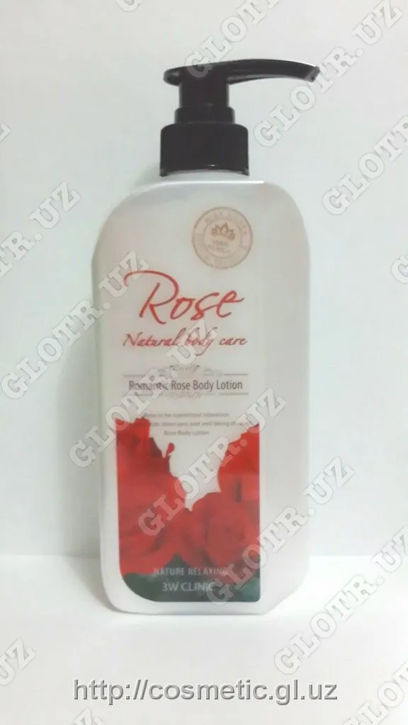 Молочко для тела с экстрактом Rose Natural body care#1