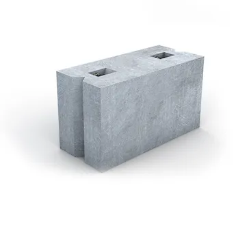 Блоки бетонные для стен подвалов (цокольные) ФБС12-4-6т 1180 х 400 х 580#1
