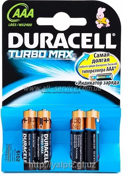 Батарейки Duraсell TURBO MAX AAA#1