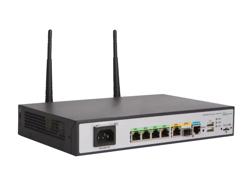 HPE MSR954-W 1GbE SFP (WW) Router#1