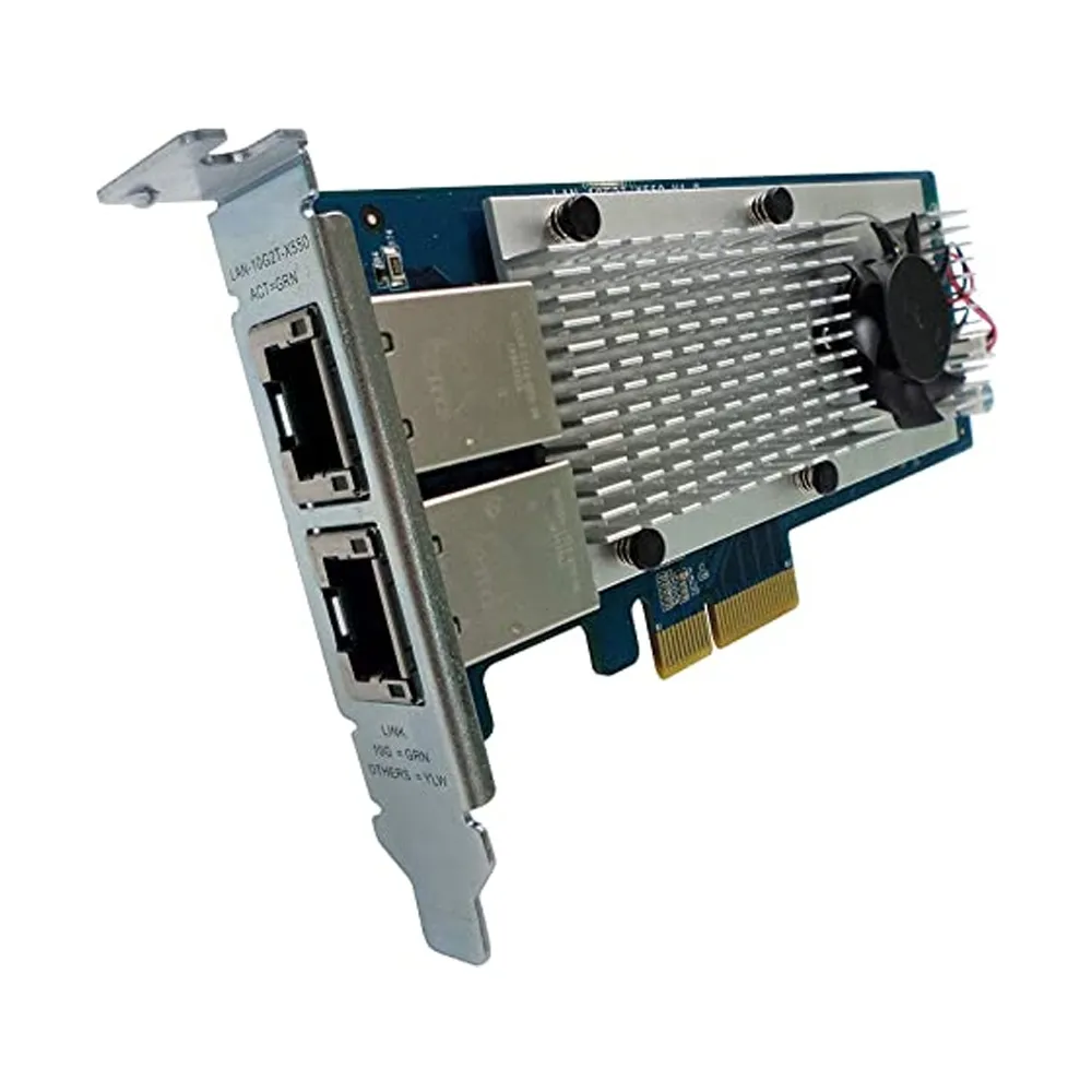 Двухпортовая сетевая карта 10 GbE QNAP LAN-10G2T-X550#2