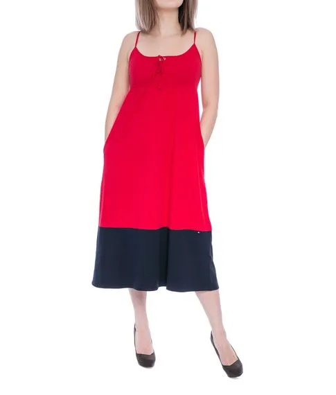 Платье Tommy Hilfiger (красно-черное)#1