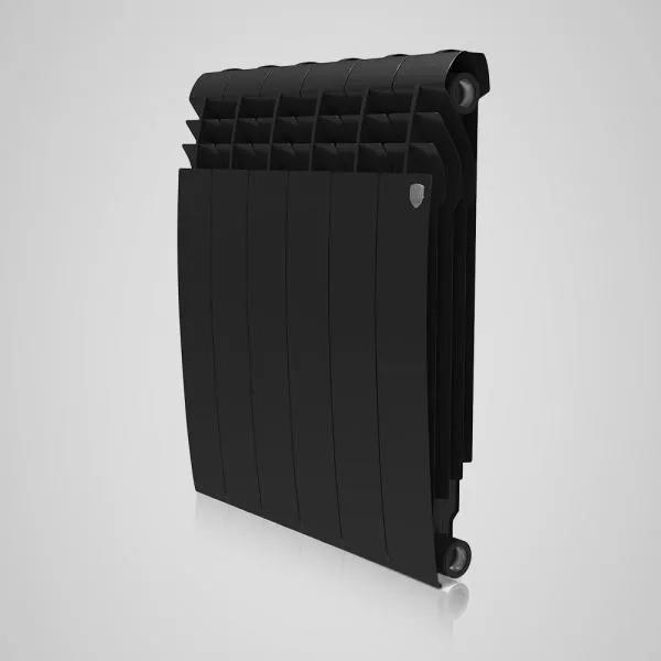 Биметаллические радиатор Royal Biliner 500 (Серый и Чёрный)#1