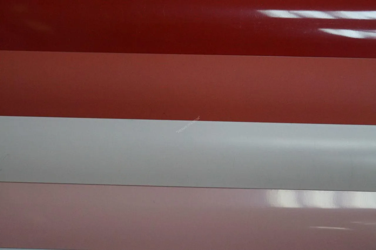 Горизонтальные алюминиевые жалюзи Regular Бордо, красный и розовый#1