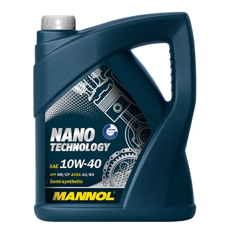 Моторное масло Mannol NANO Technology 10W-40  API SM/CF 4л#5