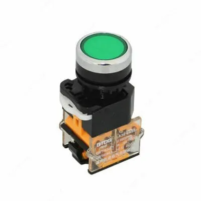 Кнопка управления LA38 11/203 зеленая с подсветкой#1