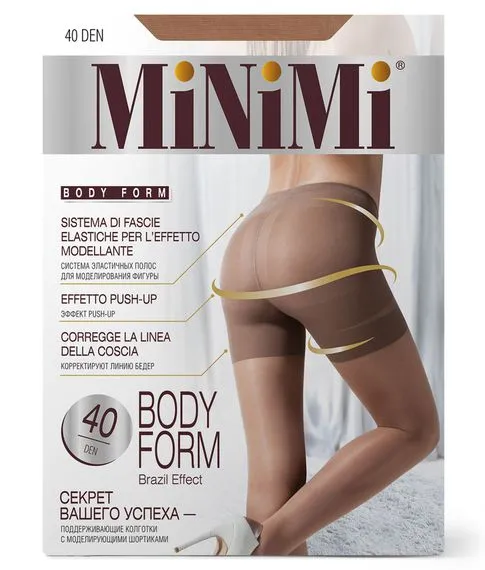 Моделирующие колготки Body Form 40 Den Caramello MINIMI#1