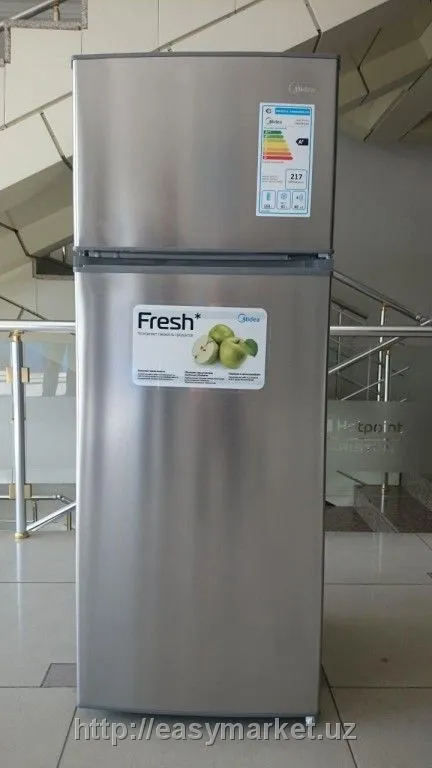 Холодильник Midea HD-273FN(ST) Стальной#2