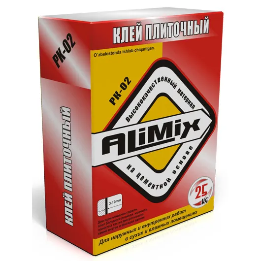 Клей для гранита (Белый) «AliMix» РК-02#1