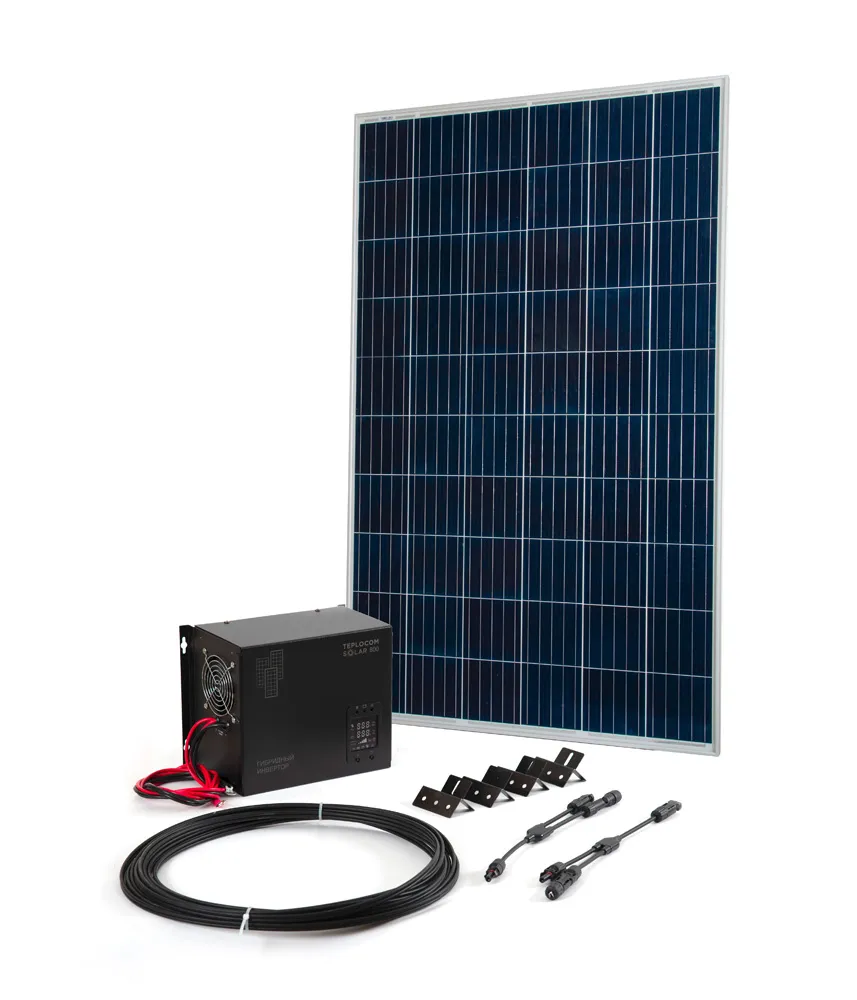 Комплект Teplocom Solar-800 + Солнечная панель 250Вт#1
