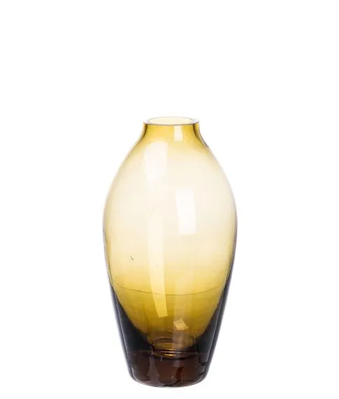Декоративная стеклянная ваза (15 см)#1