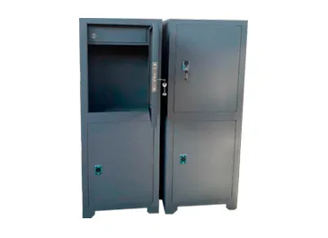 Шкаф металлический сейф 2-х ярусный ShKF 125-50-37.5#2
