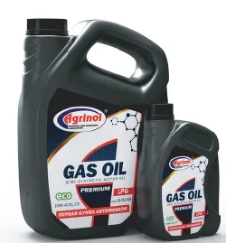Полусинтетическое моторное масло AGRINOL GASOIL 10W-40#1