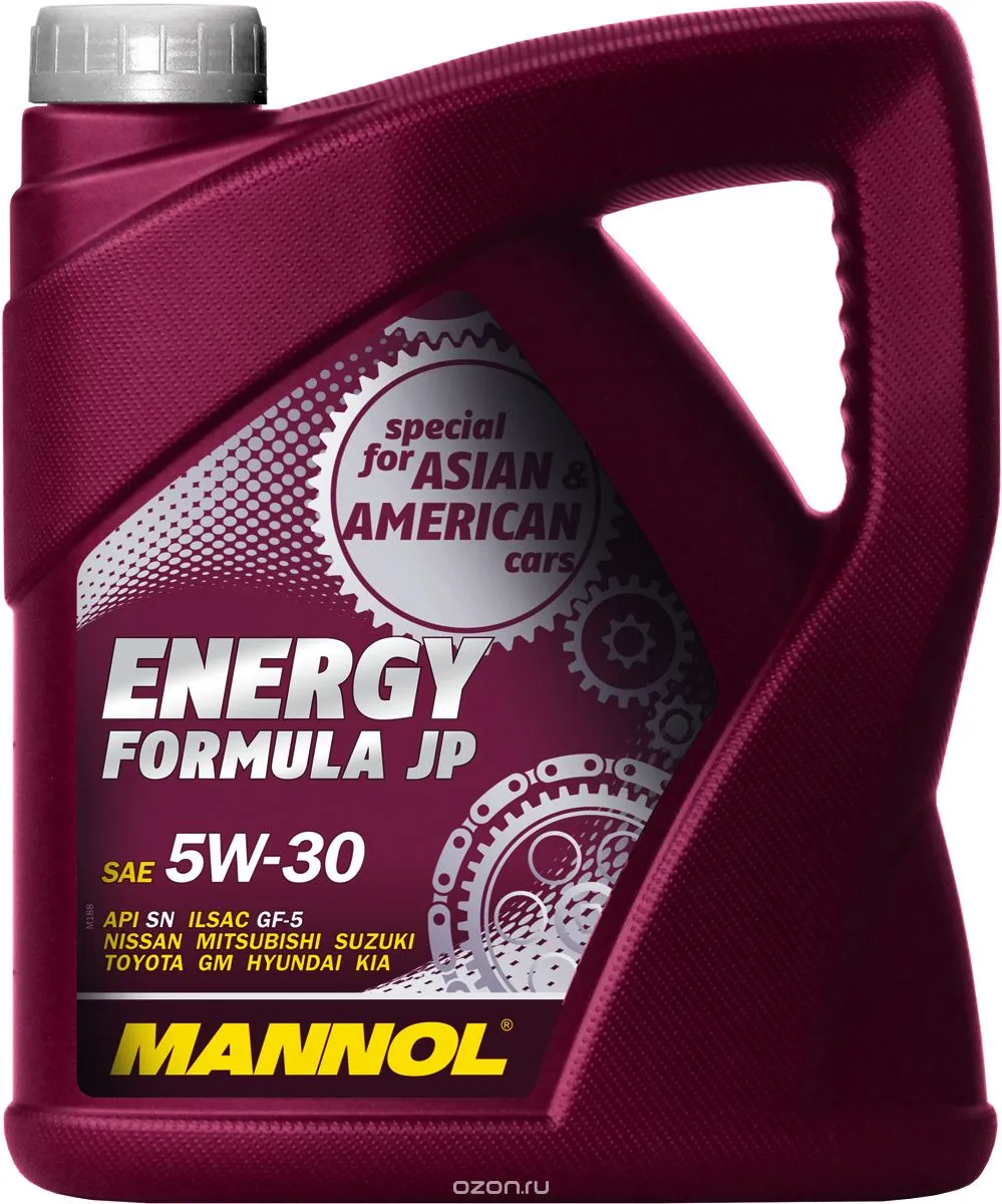 Моторное масло Mannol ENERGY FORMULA JP  5w30 GM dexos I  API SN   1 л#3