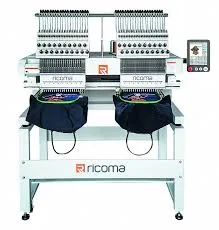 RICOMA Вышивальная Машина преимущества : Высокая скорость , точность рисунка на ткани , профессиональная консультация , бесплатное обучение .#6