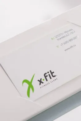 Визитные карточки x-fit#4