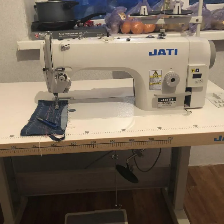 Одноигольная прямострочная швейная машина JT9800#5