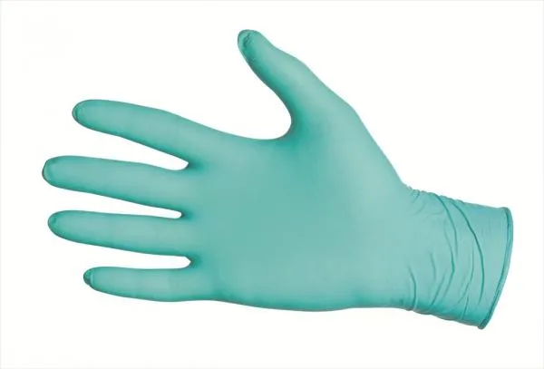 Перчатки резиновые лабораторные Touch N Tuff Blue#2