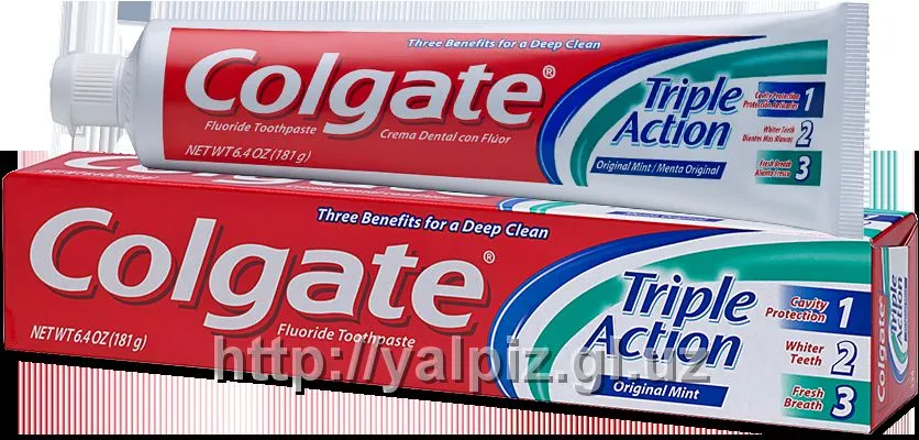 Зубная паста Colgate Triple Action 50 мл#1
