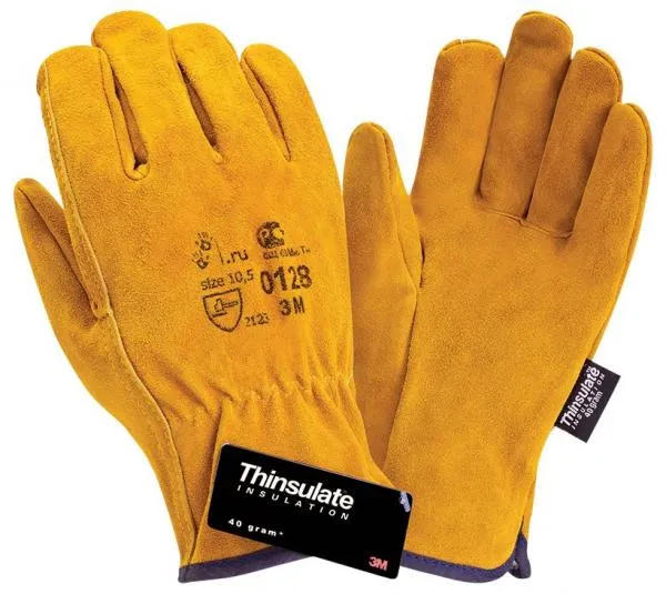 Цельно спилковые перчатки professional Артикул ГП-002#3