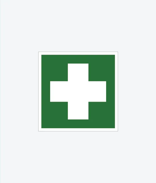 Наклейка «Аптечка первой медицинской помощи» EKF PROxima#1