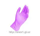 перчатки нитриловые неопудренные не стерильные#1