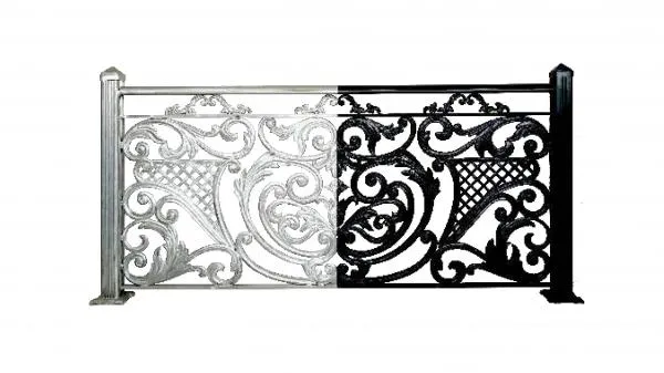 Декоративные литые перила для ограждений и балкона Royale Elegance#1