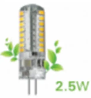 Светодиодная капсульная лампа   LED CAPSULE-S G4 2,5Вт 3000K 220В ELT (блистер  -4шт) ELT#1