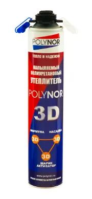 Напыляемый полиуретановый утеплитель Polynor 3D.#1
