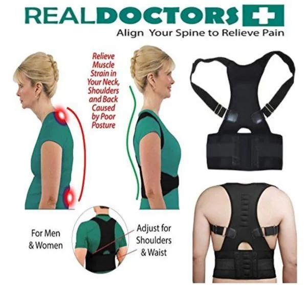 Магнитный корректор осанки Real Doctors Posture Support Brac#3