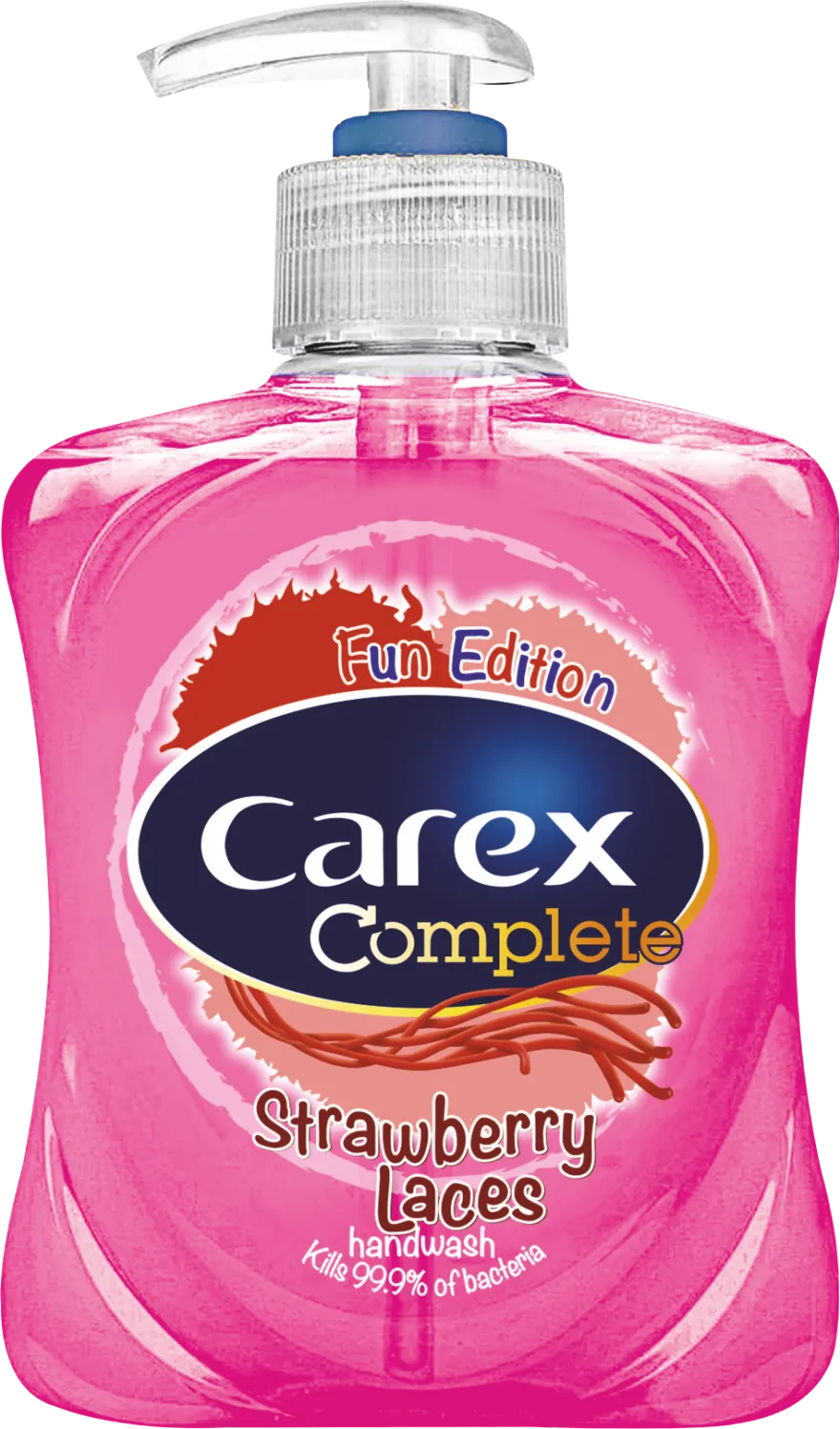 Жидкое мыло Carex Complete Strawberry Laces (Fun Edition)#1