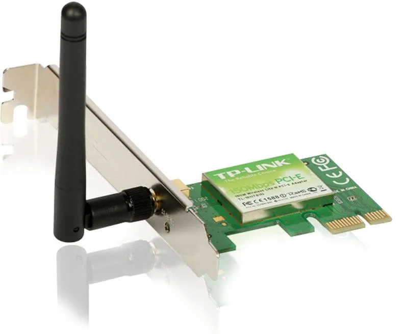 WiFi адаптер TL-WN781ND Wireless N PCI Express Adapter, Atheros, 1T1R, 2.4GHz, compatible with 802.11n/g/b, 1 detachable antenna#3