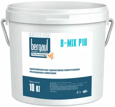 Однокомпонентная гидроактивная полиуретановая инъекционная система B - MIX P1U#1