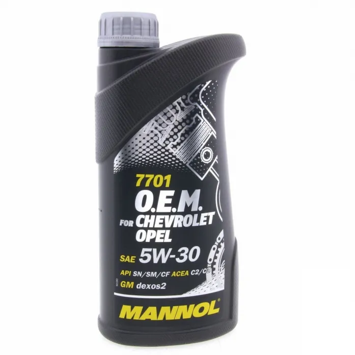 Моторное масло Mannol 7701 O.E.M.for Chevrolet Opel 5W-30 GM dexos2 1л#2