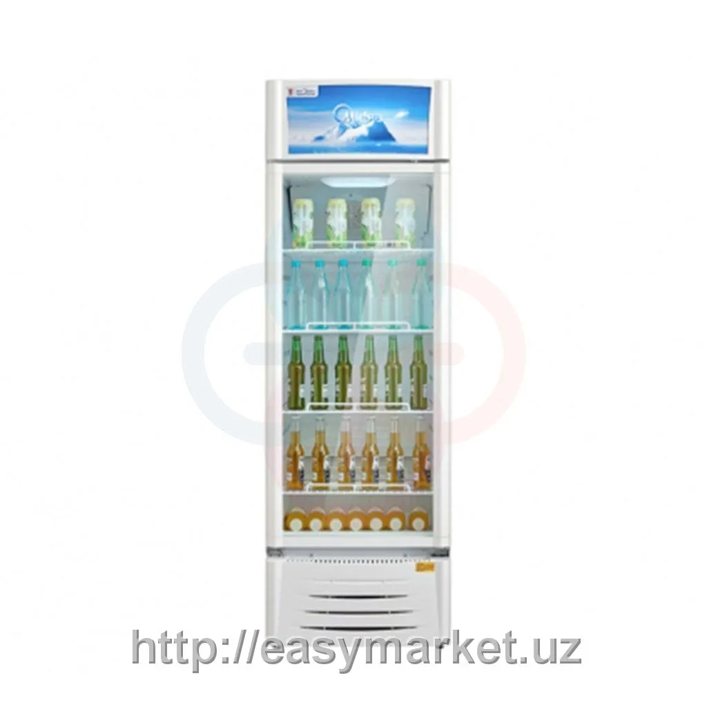Холодильник витринный Midea HS-411SN Белый#2