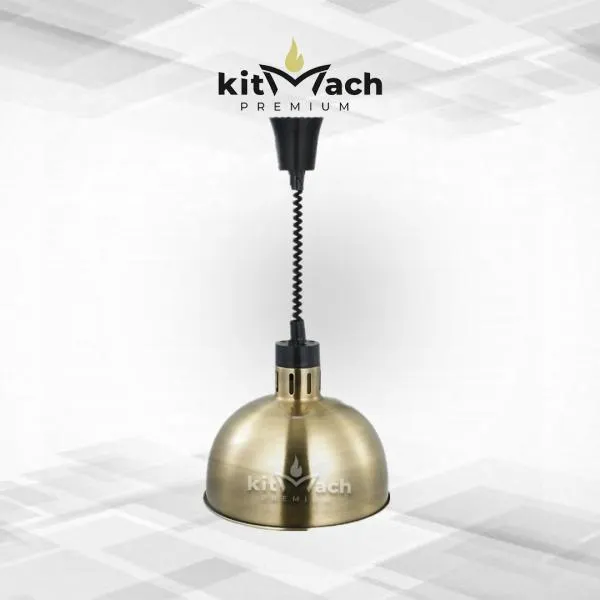 Телескопическая тепловая лампа Kitmach A6512-15 (290 мм) (золото)#1