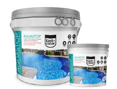 Гидроизоляционный жидкий материал aquastop#1