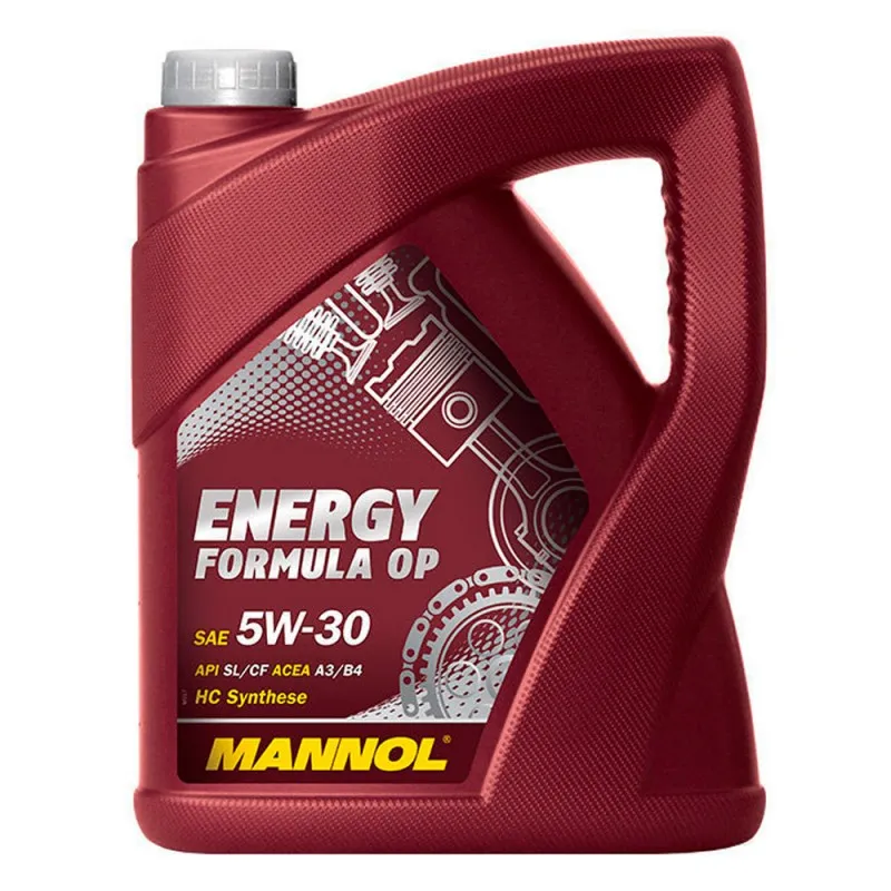 Моторное масло Mannol ENERGY FORMULA OP SAE 5w30  API SL/CF  5 л#2