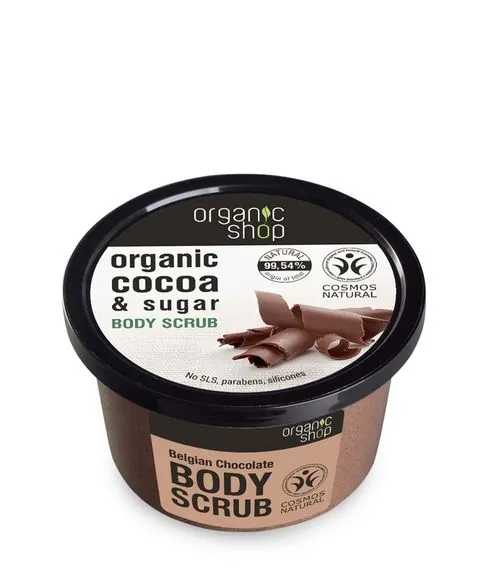 Скраб для тела "Бельгийский шоколад" Organic Shop, 250 мл#1