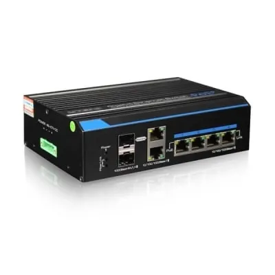Utepo Коммутатор UTP7204GE-HPOE 4-портовый промышленный, гигабитный POE,  2 гигабитных uplink порта, 2 гигабитных SFP порта (combo) Integrity Solution#2