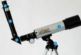 Астрономический телескоп рефрактор 90x со штативом#1