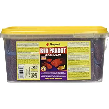 Корм для аквариумных рыб red parrot granulat#1