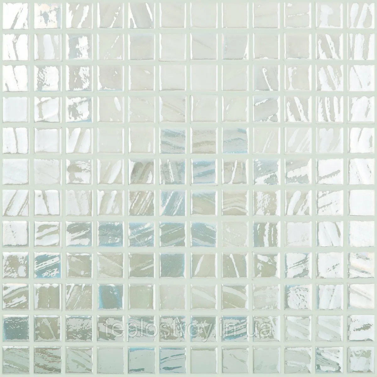 Мозаика Titanium White Brush – Vidrepur#1