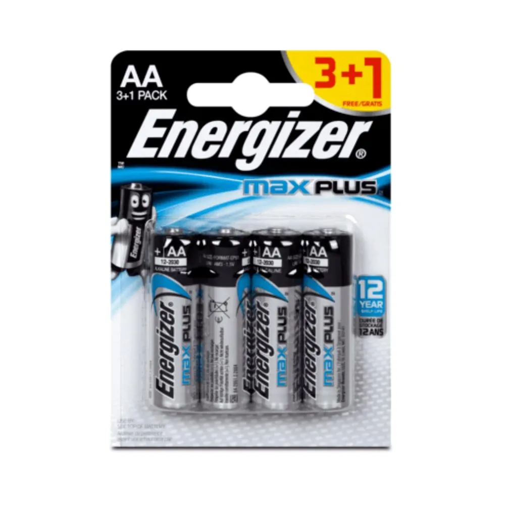 Батарейка  Max Plus Alkaline AA FSB4 3+1 CEE E301324702#1