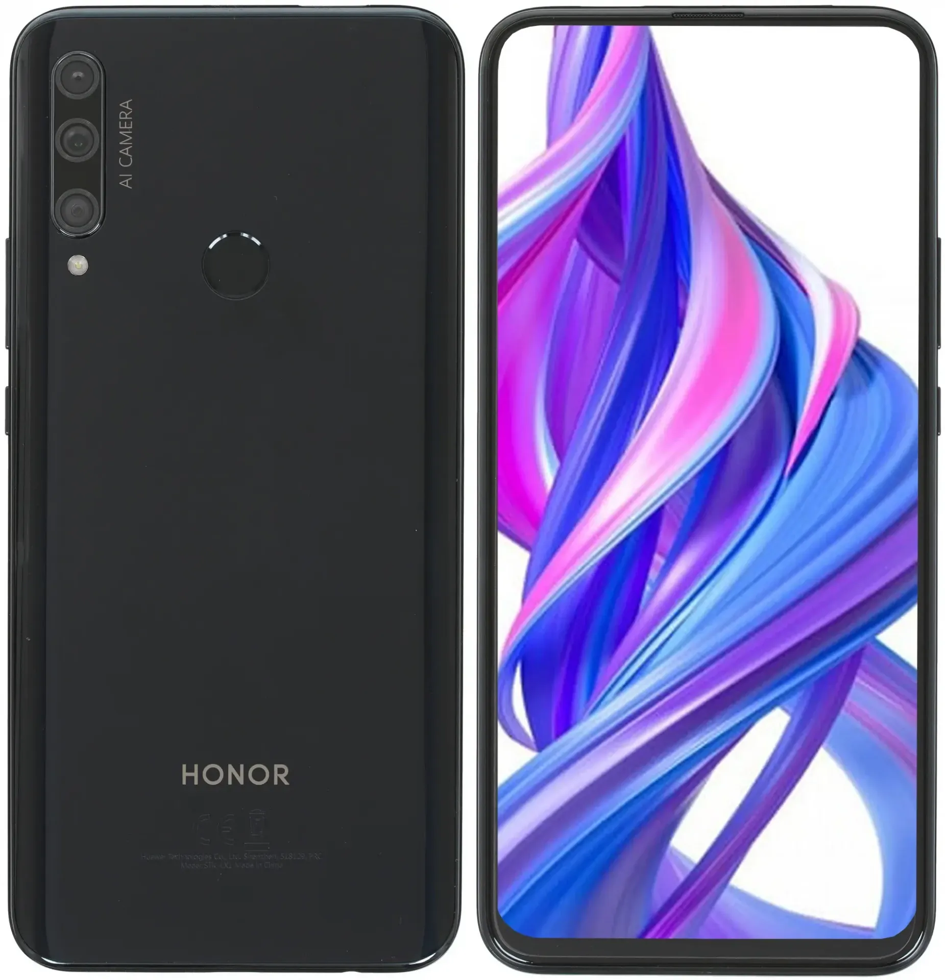 Смартфон Honor 9X Premium 128 ГБ черный#1