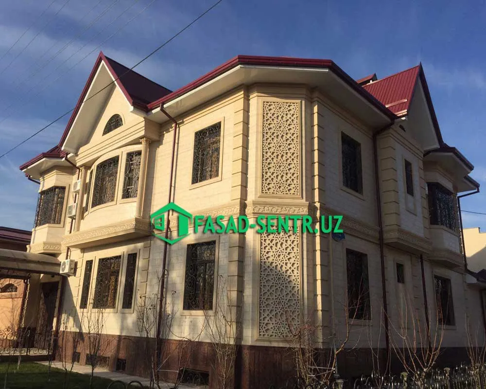 Фасадные работы в Ташкенте#1