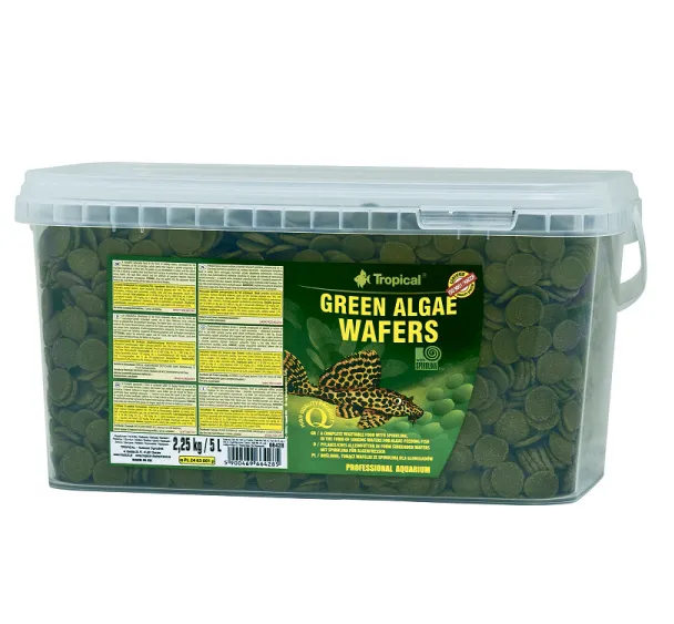 Корм для аквариумных рыб green algae wafers#1