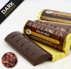 Темный шоколад с какао бобами#1