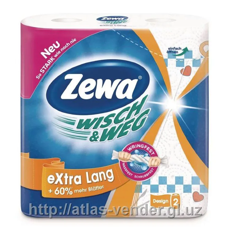 Zewa Wisch & Weg Design - Бумажные полотенца#1