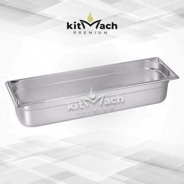 Гастроёмкость Kitmach Посуда мармит 2/4 (100 мм)#1